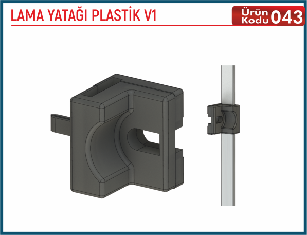 Lama Yatağı Plastik V1