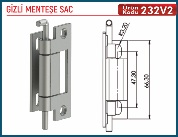 Gizli Menteşe Sac