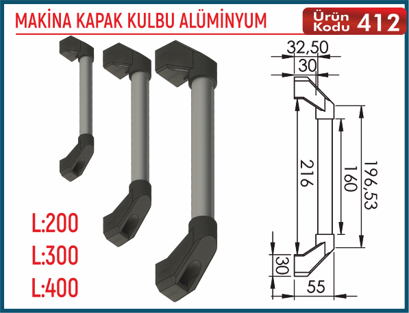 Makina Kapak Kulbu Alüminyum